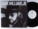 HANK WILLIAMS JR. Whiskey Bent And Hell Bound ELEKTRA LP VG++ wlp q