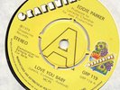 EDDIE PARKER  LOVE YOU BABY / INSTR  UK GRAPEVINE  DEMO   NORTHERN SOUL