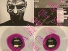 MF DOOM & Madlib Madvillain Madvillainy Clear Magenta Colored Vinyl Stones Throw