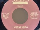 MYSTICS KREWE I WANNA KNOW J&J RECORDS BOOGIE FUNK DISCO ELECTRO MODERN SOUL 45