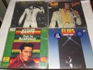 4 Elvis Presley LPs: Moody Blue   On Stage   Now   You’ll Never Walk Alone