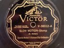 78rpm Victor 38012 Bennie Moten Slow Motion/Hot Water Blues V+