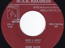 Moogy Song Poem Weirdo BOBBI BLAKE Honey & Money 45 M.S.R. Rod Rogers HEAR