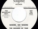 Hazy TX Madrigal Folk THE SOUNDS OF TIME Where, Oh Where 45 English HEAR