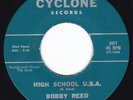 Twangin' TX Rocker BOBBY REED w/THE EPICS High School U.S.A. 45 Cyclone HEAR