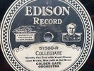 1925 Edison Diamond disc 78rpm record, Golden Gate Orchestra
