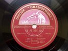 Germaine et Jean Sablon Django Reinhardt La petit île 78 Tours RPM Gramophone