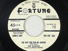 Doo-Wop/R&B Rocker 45 - Diablos - The Way You Dog Me Around - Fortune - VG+ mp3