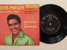 Elvis Presley Girls  Girls  Girls  rare 1963 Israel ep Return To Sender EX+