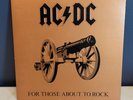AC/DC For Those About To Rock Original 1981 Vinyl LP SD 11111 VG+