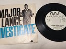 Major Lance Investigate Little Young Lover Rare Soul 45 Pic Sleeve Promo Okeh