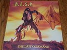 Gold stamp promo W.A.S.P The Last Command Lp ST12435 First Press W/ INSERT Vinyl