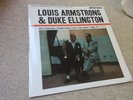 Louis Armstrong & Duke Ellington Together LP UK STEREO 1st Press [Ex/Ex-] 1M/1M