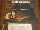 DAVID ALLAN COE The Mysterious Rhinestone Cowboy COLUMBIA LP VG+