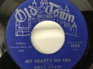 BILLY BLAND - MY HEART’S ON FIRE - OLD TOWN 1105….EX...