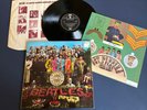 THE BEATLES - Sgt Peppers Lonely Hearts BAnd LP Vinyl VG+/VG+ UK Import Inserts