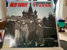 RED WAVE 4 Underground Bands--USSR 1986 punk new wave rock colored vinyl 2 LPs