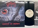 Obituary Cause Of Death 1st press vinyl Roadracer 1990