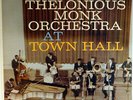 THELONIOUS MONK ORCHESTRA AT TOWN HALL-DG RIVERSIDE MONO LP-DON BYRD PHIL WOODS