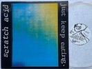 SCRATCH ACID Just Keep Eating 1986 US HOLOGRAM Sleeve Rabid Cat LP + Insert PUNK