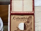 5 Vintage Japanese/Nippon Columbia 78RPM Shellac Records w/ Decorative Case