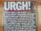 URGH  A MUSIC WAR New Wave/Punk 1981 Promo Live 2 LP EX/NM Devo Police Cramps