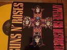 Guns N' Roses Appetite For Destruction Yellow Vinyl Record VG