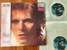 DAVID BOWIE - SPACE ODDITY - OOP LIM ED USA 2 X CLEAR LP + OBI -RYKO RALP 0131-2