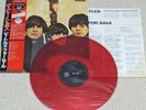 The Beatles For Sale Odeon EAS-70133 1986 JAPAN RED WAX VINYL W/ OBI + INSERT EX