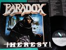 Paradox - Heresy BRAZIL 1ST PRESS Lp 1989 with Insert