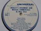 Wringley’s Spearmint Gum / Juicy Fruit Musical Commercials LP - Radio Jingles