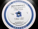 EX+ KRAUS & BOSKOVSKY Beethoven violin FR 1956 Discophiles DF 170 NO COVER FD LP