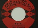 Garage Surf THE WAILERS Mashi / Velva ETIQUETTE  45 HEAR