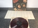 LP RED VINYL WAX THE BEATLES ALBUM RUBBER SOUL OP·7450 JAPAN 1ST PRESS EX/EX