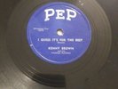 Pep 78 rpm Record, Kenny Brown Rockabilly Blues E-