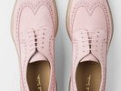 Men’s Paul Smith Pink Nubuck ‘Adam’ Brogue Shoes 10 BNIB £375