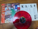 W.A.S.P. -blind in texas RARE JAPAN ONLY 12'' +OBI RED VINYL metallica