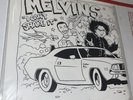 The Melvins /Cosmic Psychos 7” Punk Grunge Rock Nirvana Mudhoney King Buzzo Paw