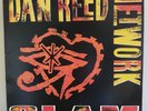 DAN REED NETWORK Slam 1989 LP HARD ROCK GLAM/HAIR METAL CLASSIC RARE VINYL