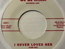 Garage 45 THE STARFIRES I Never Loved Her G.I. RECORDS RE Linda HEAR