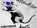 Exkrement Beton, Asselterror - Rattendisco LP ,Banksy Artwork Cover 