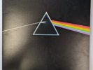PINK FLOYD DARK SIDE OF THE MOON EARLY & POSTER & STICKERS VINYL RECORD EX+/EX