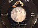Louis Armstrong And - St. James Infirmary / Rockin' Chair - Vinyl Re.. - P11851A