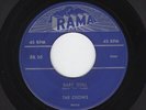 '54 NYC R&B/DooWop CROWS Baby Doll/Sweet Sue RAMA 50 M- HEAR BOTH