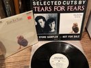 TEARS FOR FEARS Now Playing SELECT LP WLP promo With Free RARE  LASERDISC