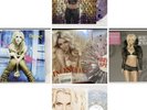 BRITNEY SPEARS Set Of 5 Colored & Clear Vinyl
