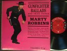 MARTY ROBBINS Gunfighter Ballads - Original 1959 6-Eye Columbia Mono LP - EX+