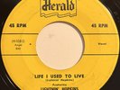 LIGHTNIN HOPKINS Life I Used to Live/Lightnins Special BLUES 45 Herald *hear*