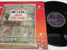 AC/DC High Voltage Vinyl LP Record Alberts Aussie 2nd Pressing Blue Label VG+