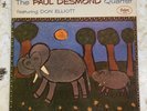 The Paul Desmond Quartet Featuring Don Elliott 1956 US LP On Red Wax, VG+ Vinyl